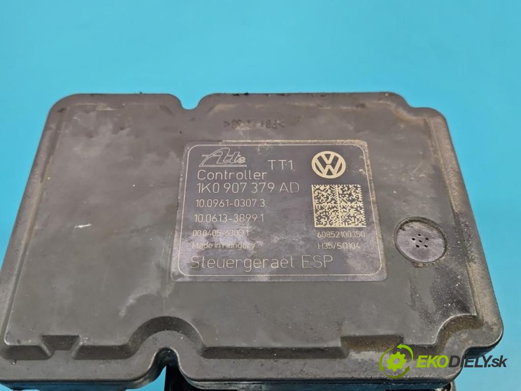 Vw Golf V 2003-2009 1.9 tdi 105 hp manual 77 kW 1896 cm3 5- čerpadlo abs 1K0907379AD (Pumpa ABS)