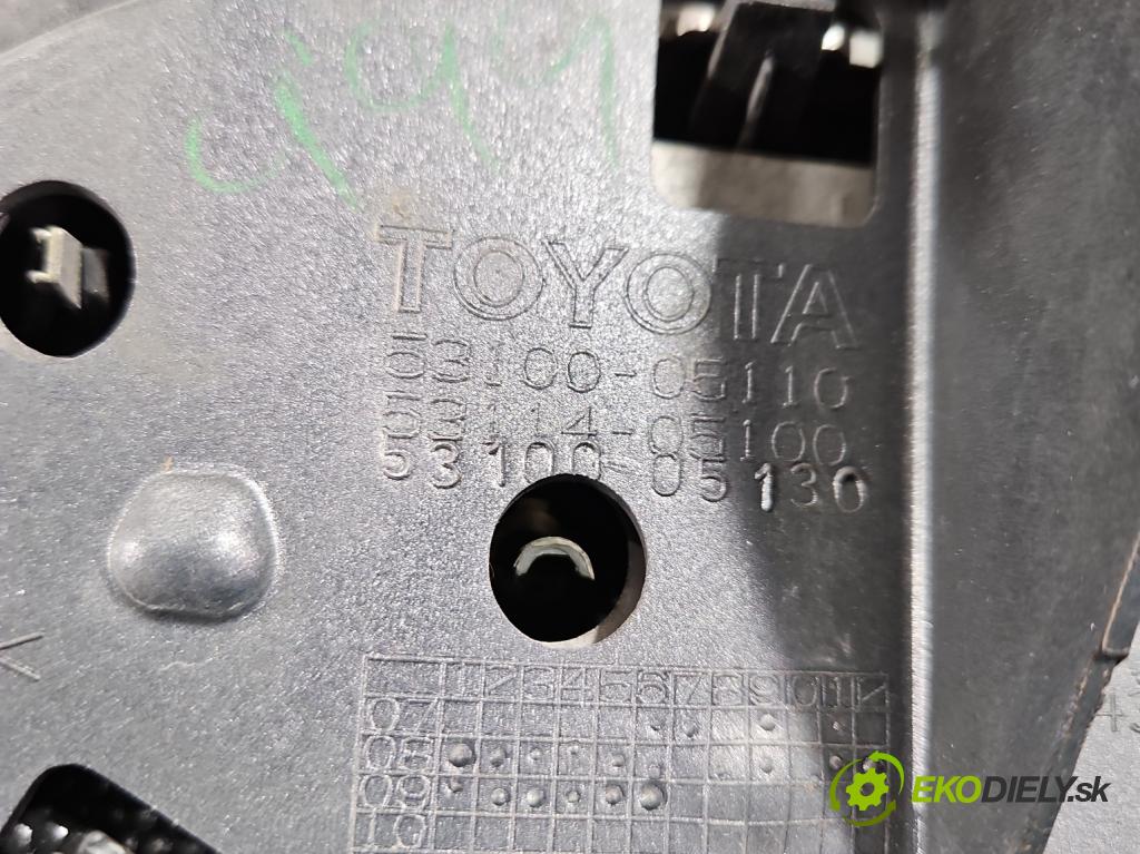 Toyota Avensis III T27 2009-2018 2.0 D4D 126 hp manual 93 kW 1998 cm3 5- mřížka 53100-05110