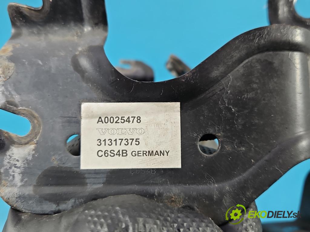 Volvo S60 II 2010-2018 1.6 D2 114 HP manual 84 kW 1560 cm3 4- Upevnenie: 31317375