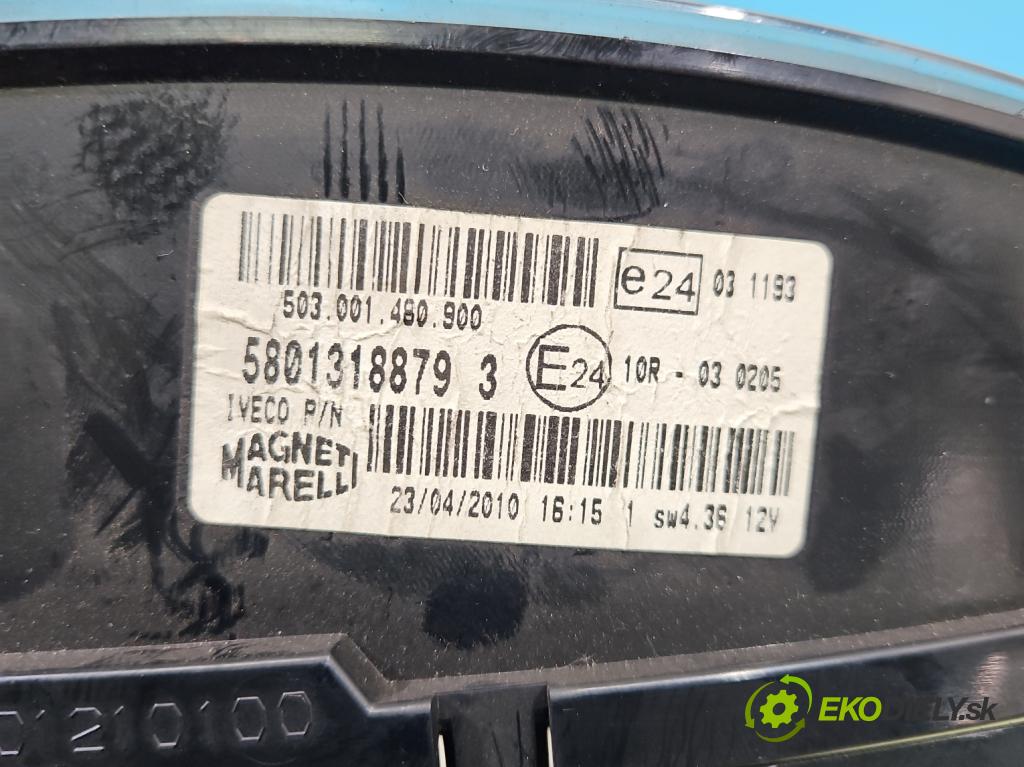 Iveco Daily IV 2006-2014 3.0 HPI 170 HP manual 125 kW 2998 cm3 5- prístrojovka/ budíky 5801318879 (Prístrojová doska)