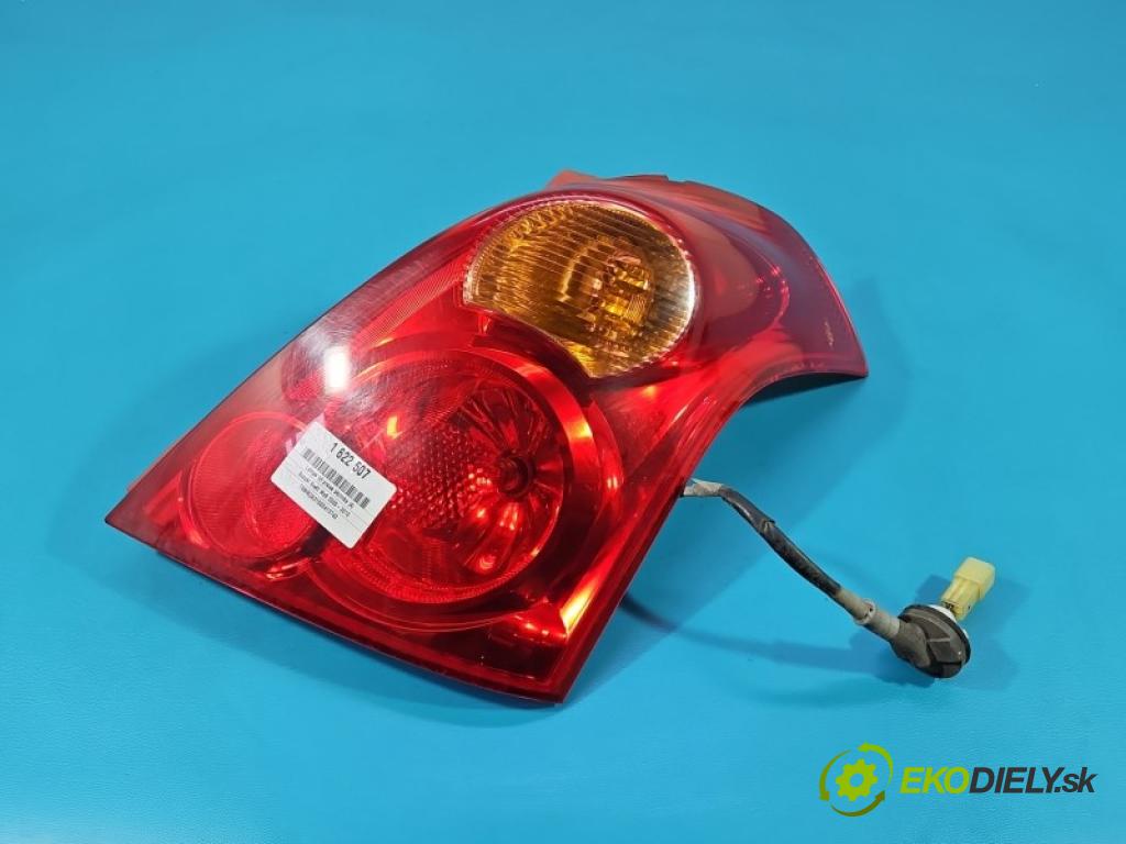 Suzuki Swift Mk6 2005-2010 1.6 16V 125 hp manual 92 kW 1586 cm3 3- světlo zadní pravé blatník: 