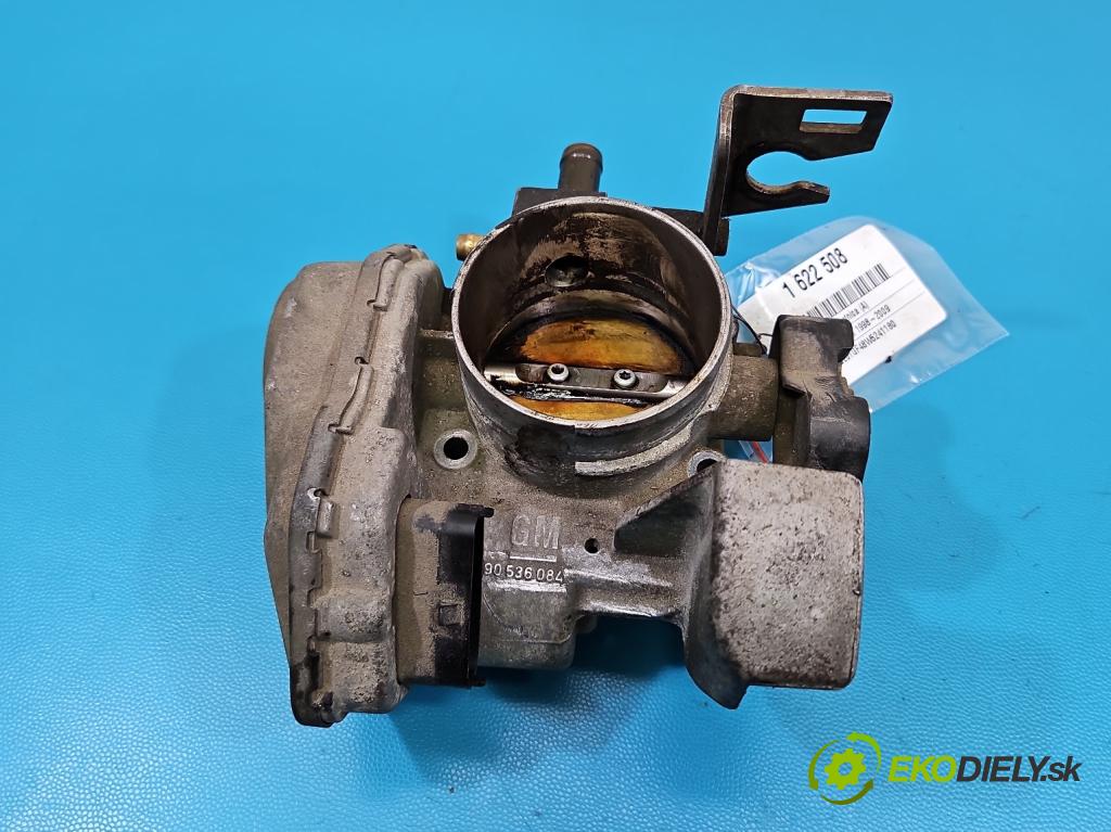 Opel Astra II 1998-2009 1.8 18V 116 HP manual 85 kW 1796 cm3 5- klapka 90536084 (Škrtiaca klapka)