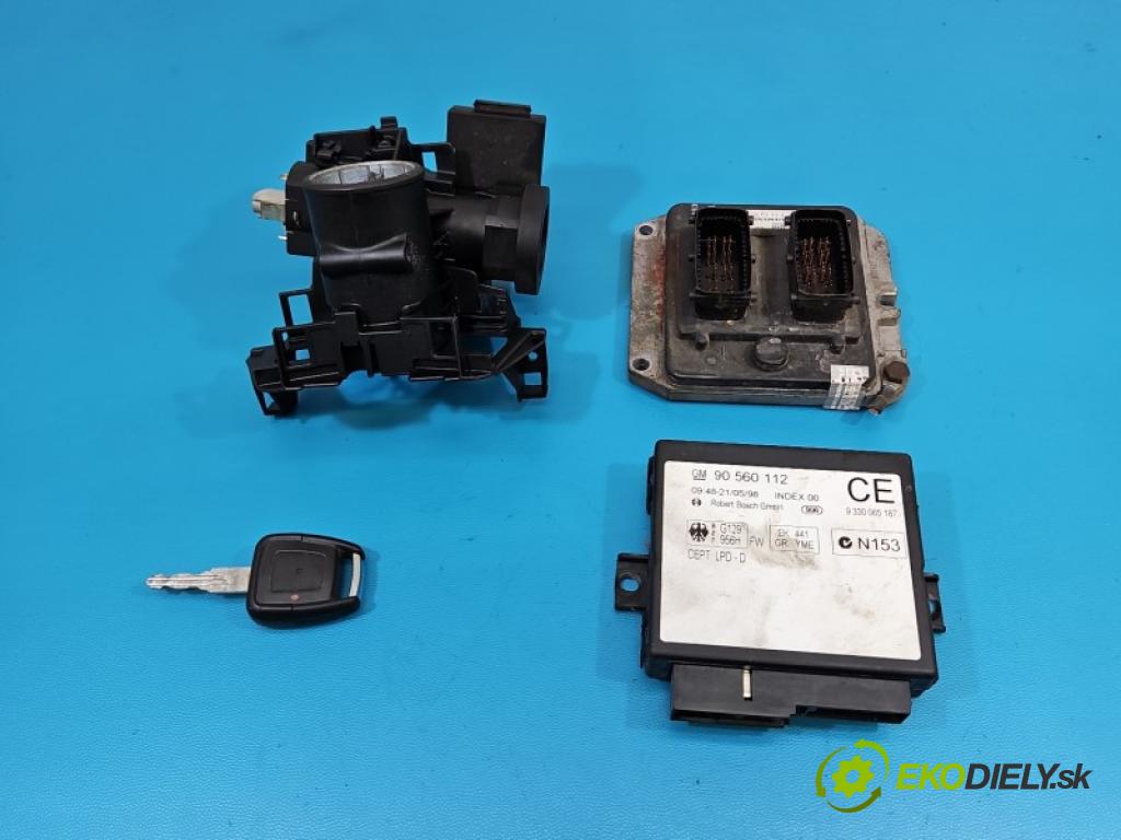 Opel Astra II 1998-2009 1.8 18V 116 HP manual 85 kW 1796 cm3 5- riadiaca jednotka motora 09117394