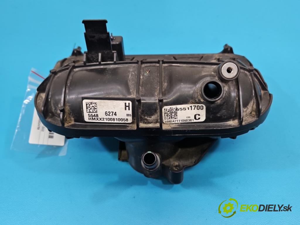 Opel Astra V  2015-2022 1.2 12V 131 HP manual 96 kW 1199 cm3 5- zvod nasávací 55486274 (Sacie potrubie)