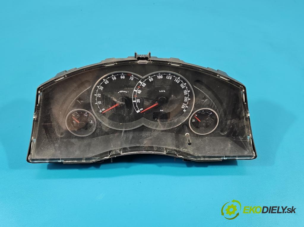 Opel Meriva A 2002-2010 1.6 16V 105 HP manual 77 kW 1598 cm3 5- riadiaca jednotka motora 12249823