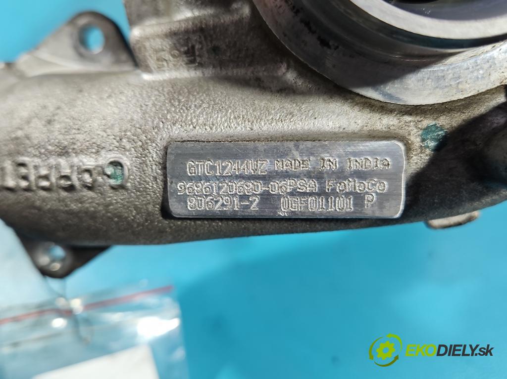 Volvo S60 II 2010-2018 1.6 D2 114 HP manual 84 kW 1560 cm3 4- turbodúchadlo, turbo 806291-2 (Turbodúchadlo (kompletné))