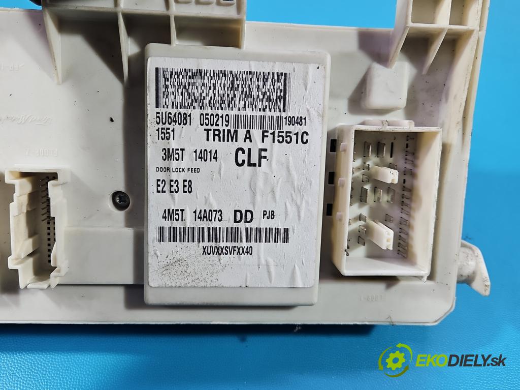Ford C-Max I 2003-2010 1.6 tdci 109 hp manual 80 kW 1560 cm3 5- skříňka pojistková 3M5T-14014-CLF (Pojistková skříňka)