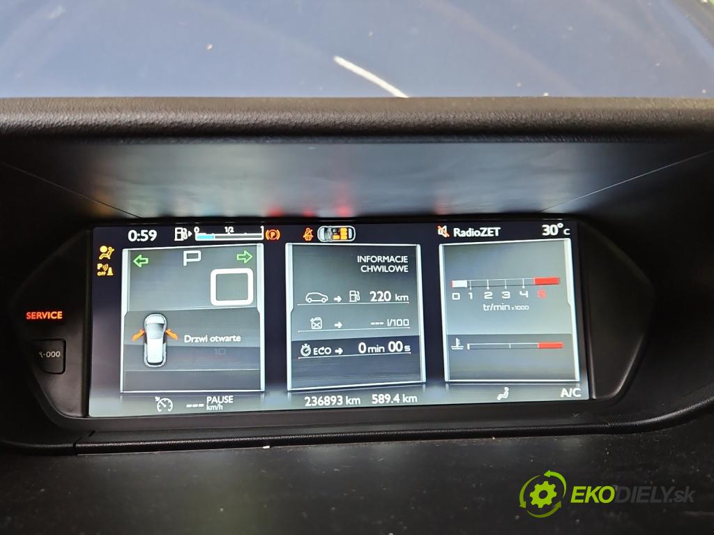 Citroen C4 Picasso II 2013-2019 1.6 hdi 120 HP automatic 88 kW 1560 cm3 5- prístrojovka/ budíky 9815286180 (Prístrojová doska)