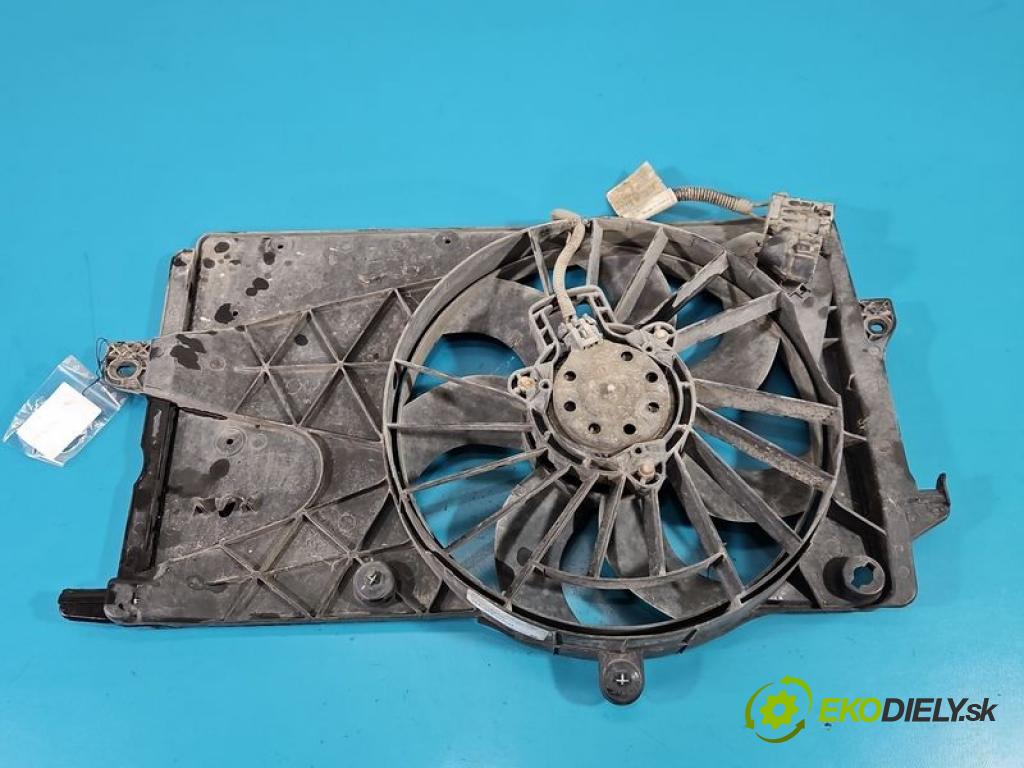 Opel Meriva A 2002-2010 1.6 16V 105 hp manual 77 kW 1598 cm3 5- ventilátor chladič 13181073