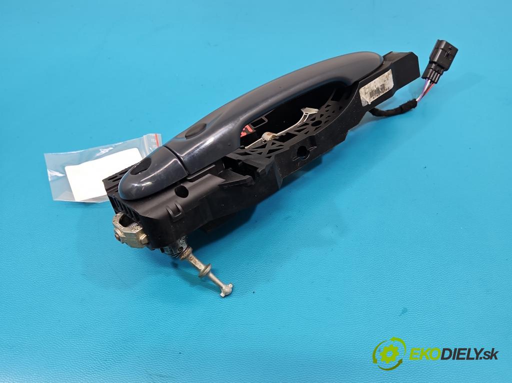 Renault Captur I 2013-2019 1.5 dci 90 hp manual 66 kW 1461 cm3 5- klika přední levé 806079784 (Vnější přední levá klika dveří)