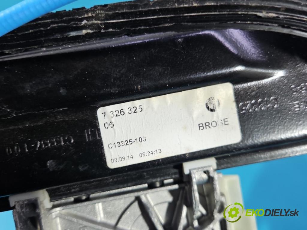 Bmw 4 F32/F33/F36 2013-2020 2.0 T 245KM automatic 180 kW 1997 cm3 4- mechanismus stahování zadní levý 7326325