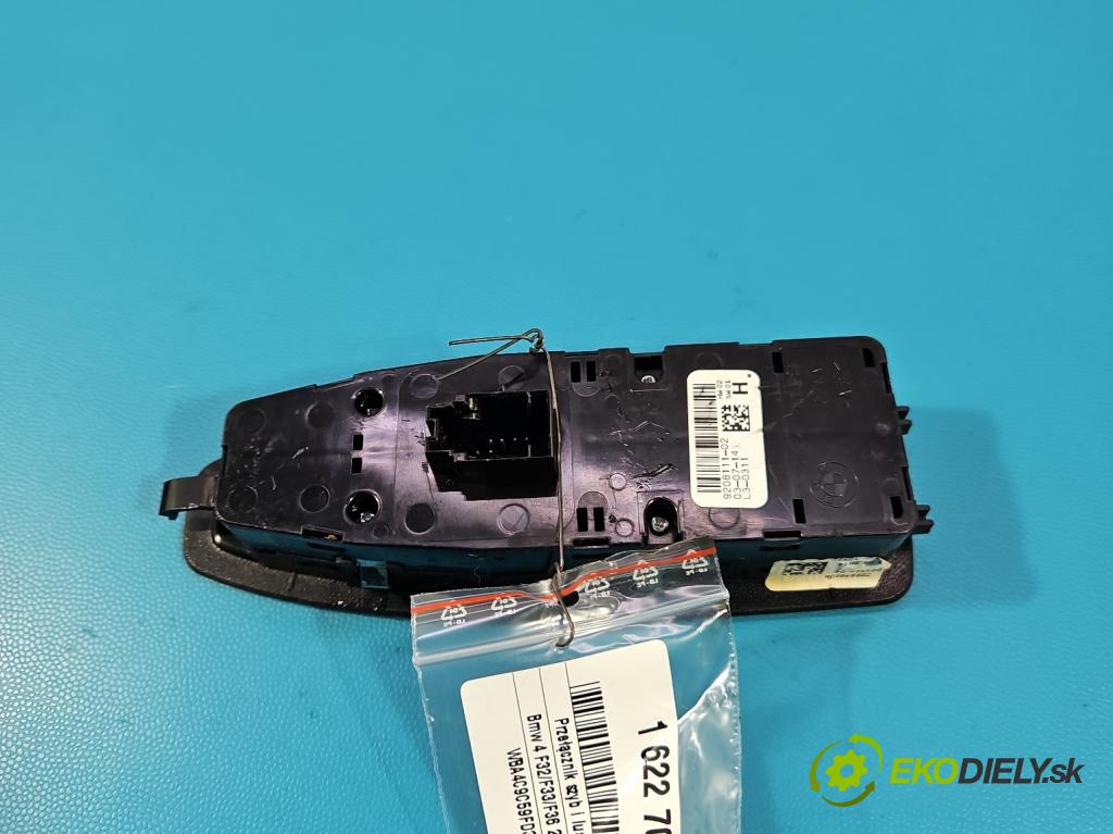 Bmw 4 F32/F33/F36 2013-2020 2.0 T 245KM automatic 180 kW 1997 cm3 4- Přepínač oken zpětných zrcátek 9208111
