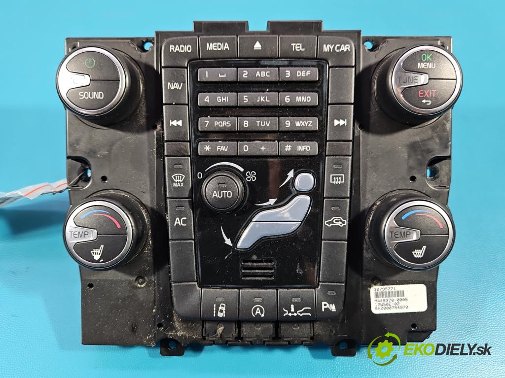 Volvo XC60 I 2008-2017 2.0d 163 hp manual 120 kW 1984 cm3 5- palubní deska panel topení 30795271