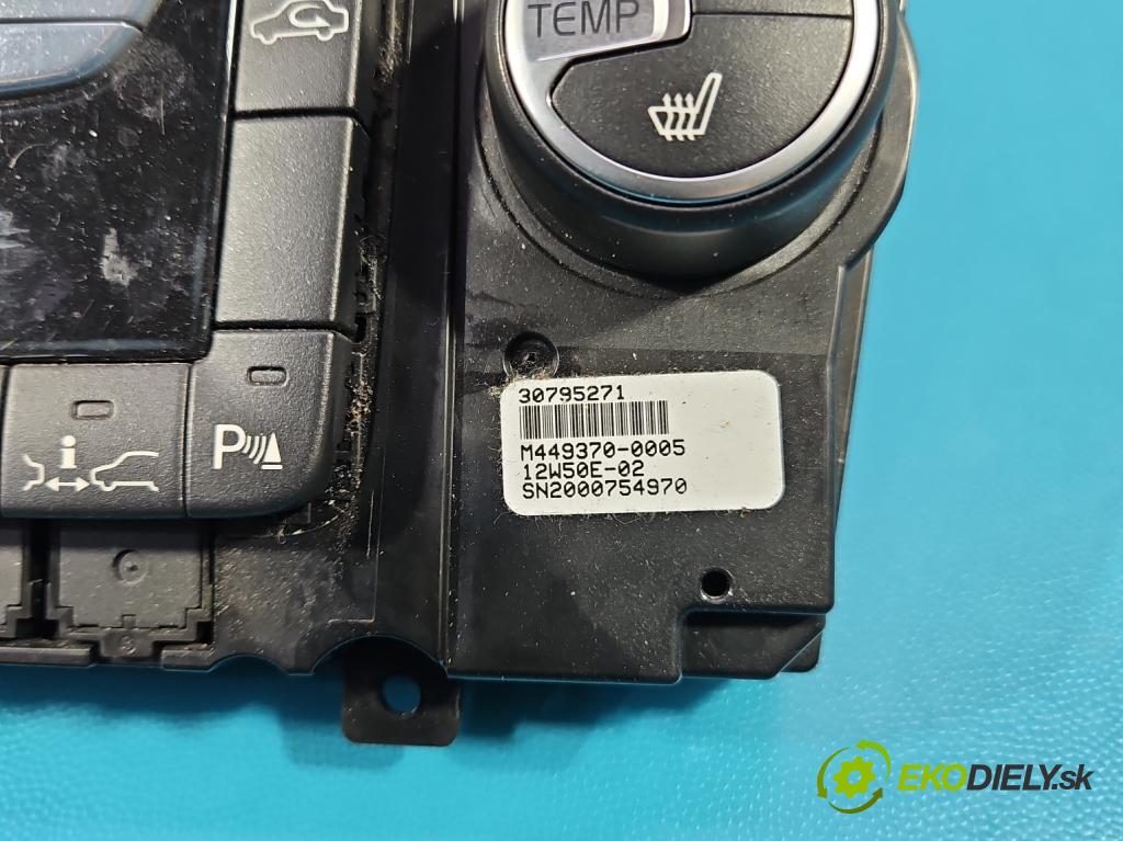 Volvo XC60 I 2008-2017 2.0d 163 hp manual 120 kW 1984 cm3 5- palubní deska panel topení 30795271