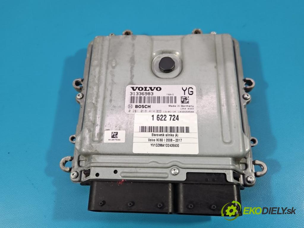 Volvo XC60 I 2008-2017 2.0d 163 HP manual 120 kW 1984 cm3 5- riadiaca jednotka motora 31336983