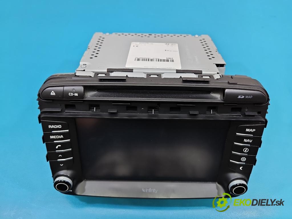 Kia Sorento III 2014-2020 2.0 crdi 185 hp automatic 136 kW 1995 cm3 5- Radio továrna: 96560C5104WK