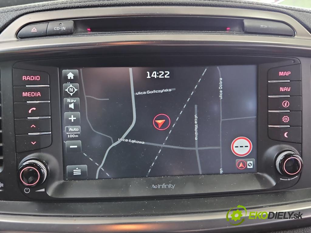 Kia Sorento III 2014-2020 2.0 crdi 185 hp automatic 136 kW 1995 cm3 5- Radio továrna: 96560C5104WK