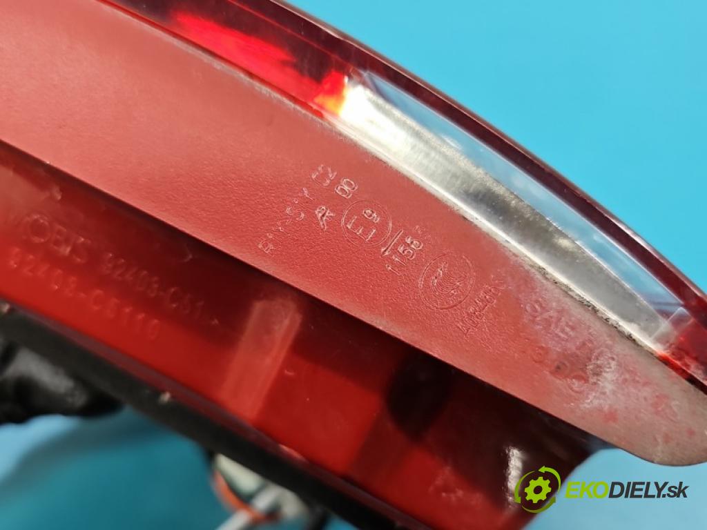 Kia Sorento III 2014-2020 2.0 crdi 185 HP automatic 136 kW 1995 cm3 5- svetlo / reflektor zadné ľavé kufrové dvere 92403-C5100
