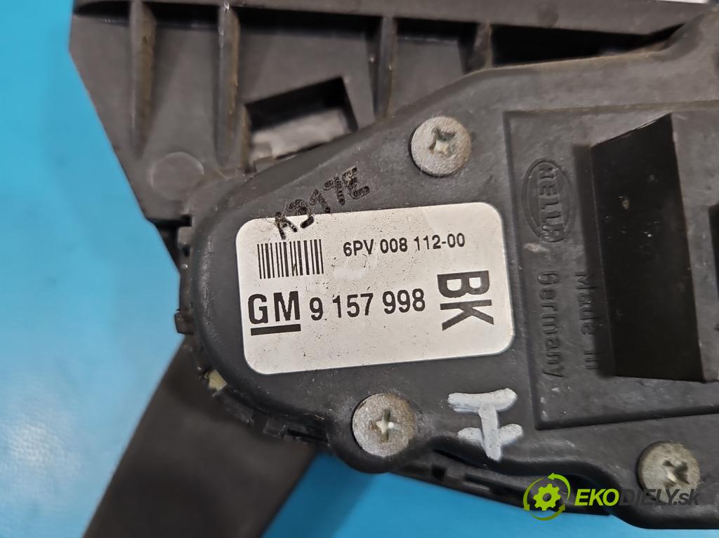 Opel Astra III 2004-2014 1.8 16V 140 hp manual 103 kW 1796 cm3 5- pedal plyn: potenciometr: 9157998