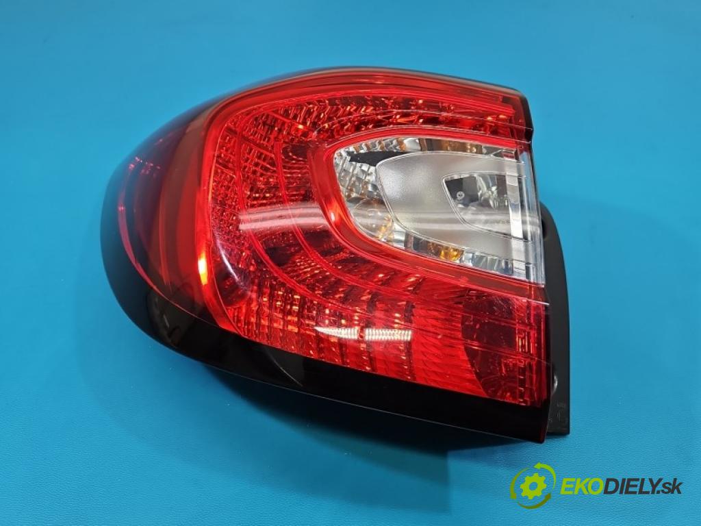 Renault Captur I 2013-2019 1.5 dci 90 hp manual 66 kW 1461 cm3 5- světlo zadní levé blatník: 265558548P