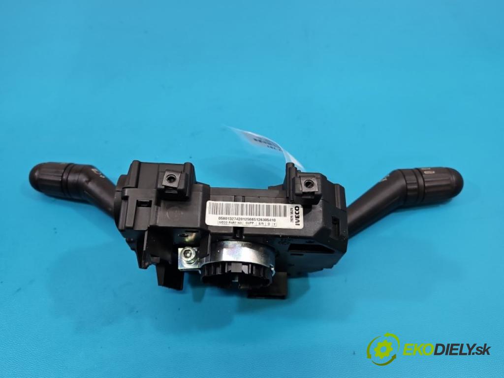 Iveco Daily IV 2006-2014 3.0 HPI 170 HP manual 125 kW 2998 cm3 5- prepínač komplex: 05801327420 (Prepínacie páčky pod volantom)
