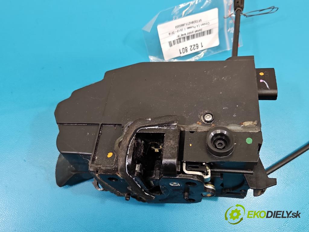 Citroen C4 Picasso II 2013-2019 1.6 hdi 120 HP automatic 88 kW 1560 cm3 5- zámok predné ľavý 9810310380