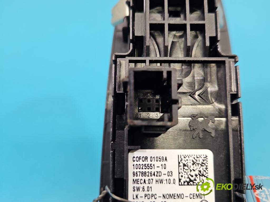 Citroen C4 Picasso II 2013-2019 1.6 hdi 120 hp automatic 88 kW 1560 cm3 5- Přepínač oken zpětných zrcátek 96788264ZD