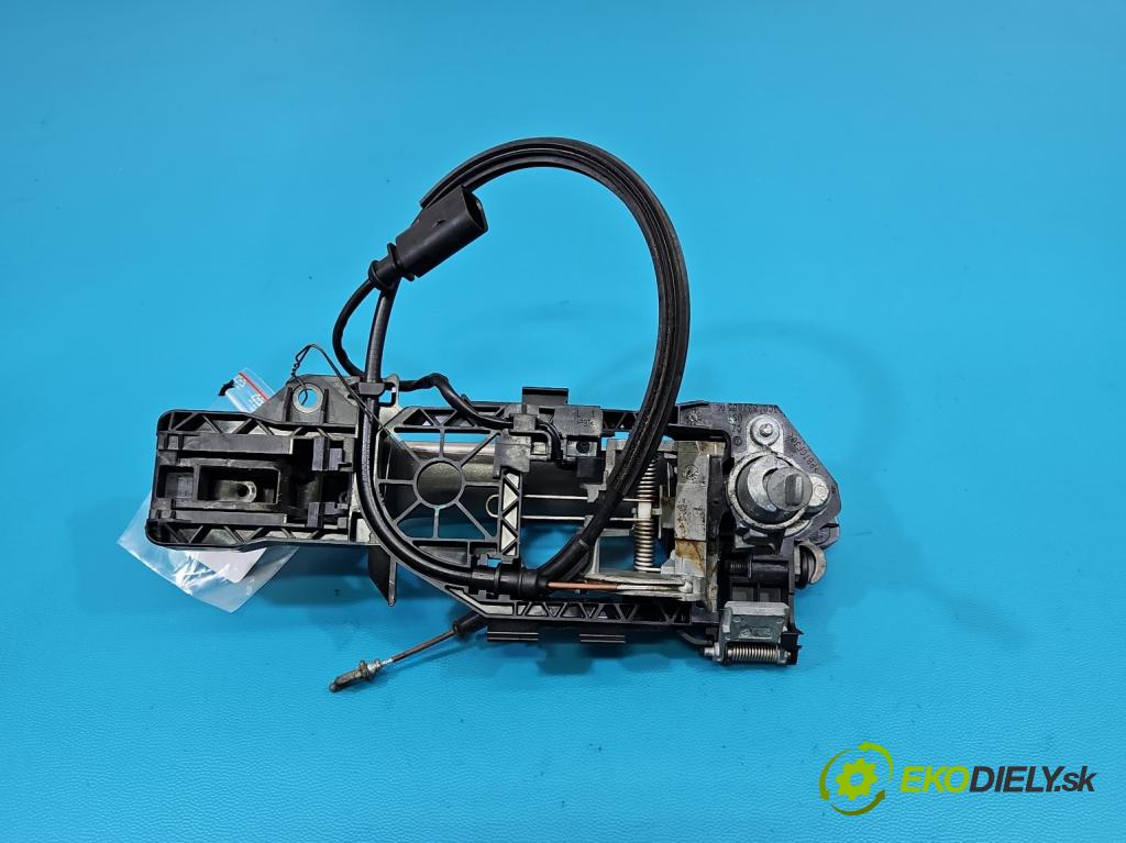 Vw Passat CC 2008-2016 2.0 TSI 200 hp automatic 147 kW 1984 cm3 4- klika přední levé 3C8837885 (Vnější přední levá klika dveří)