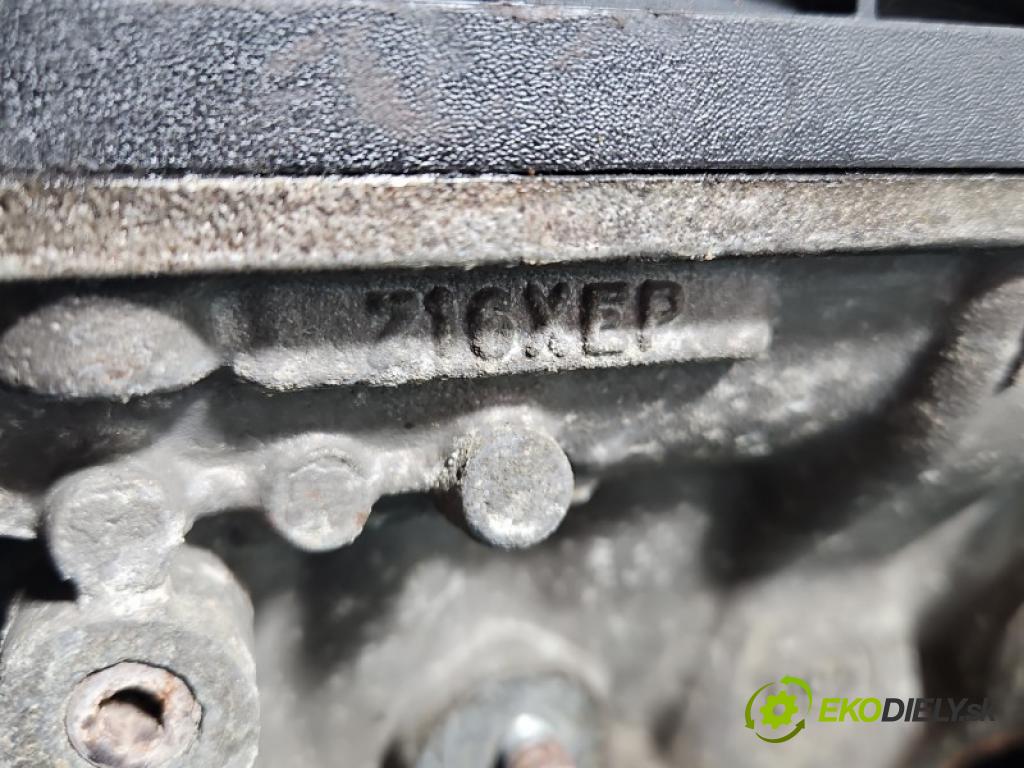 Opel Meriva A 2002-2010 1.6 16V 105 HP manual 77 kW 1598 cm3 5- Hlava: motora Z16XEP
