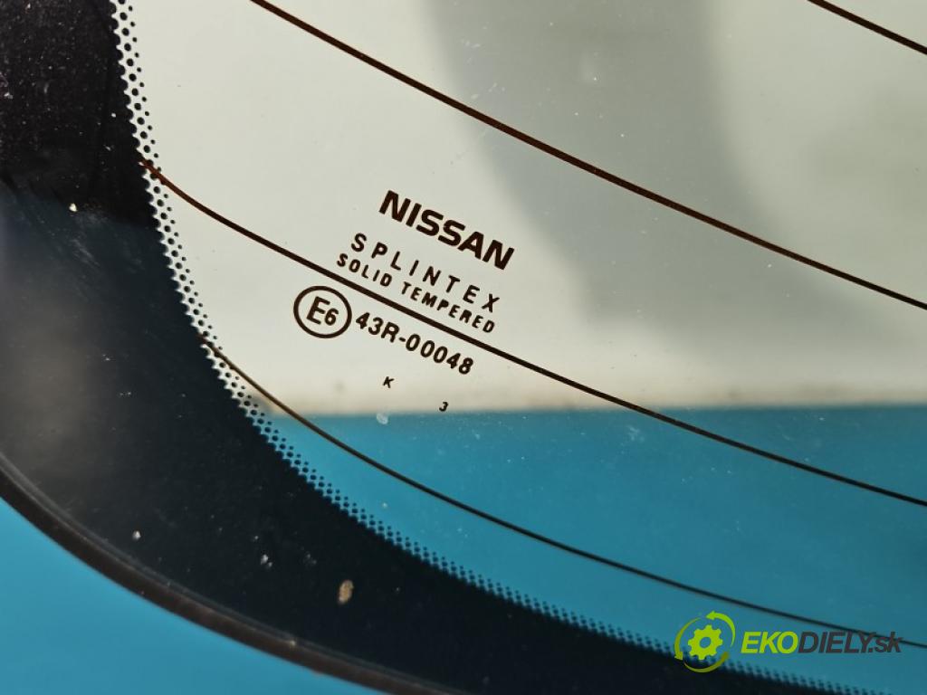 Nissan Primera P12 2001-2007 1.9 dci 120 HP manual 88 kW 1870 cm3 5- sklo zadná (Sklo zadné)
