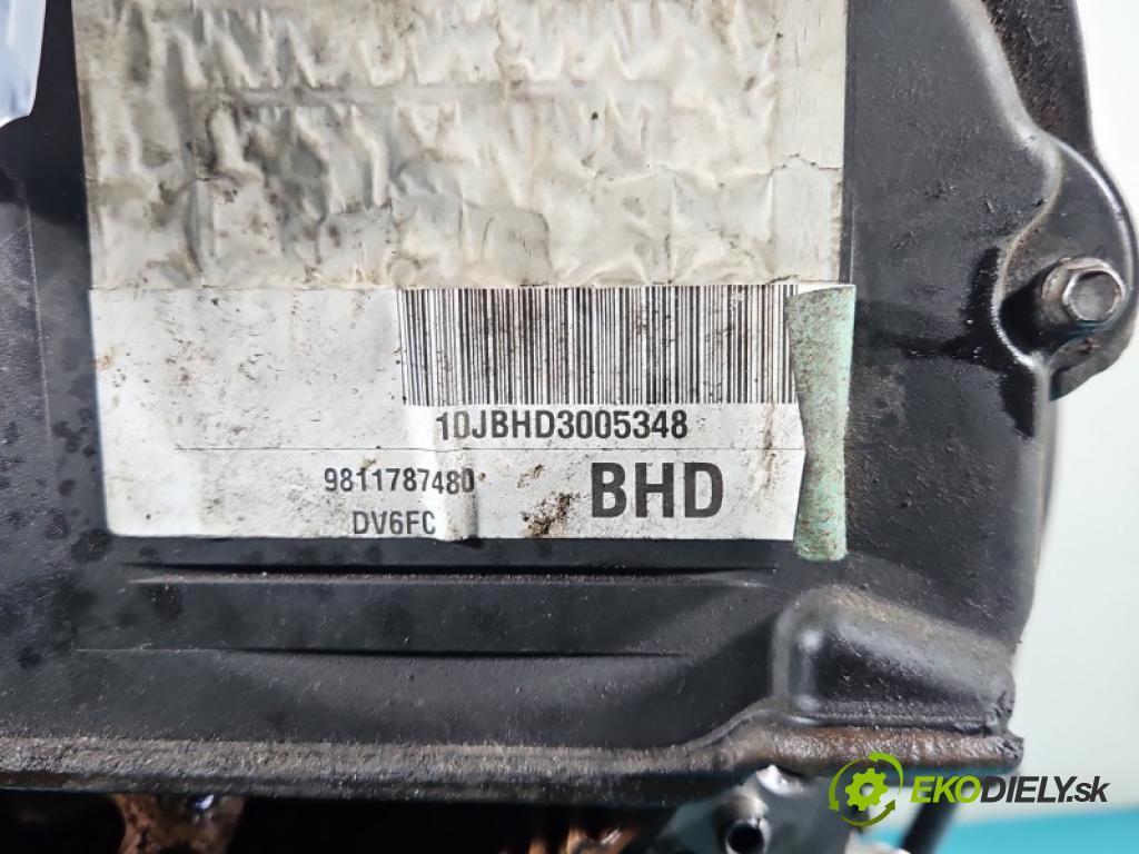 Citroen C4 Picasso II 2013-2019 1.6 hdi 120 HP automatic 88 kW 1560 cm3 5- motor diesla 10JBHD