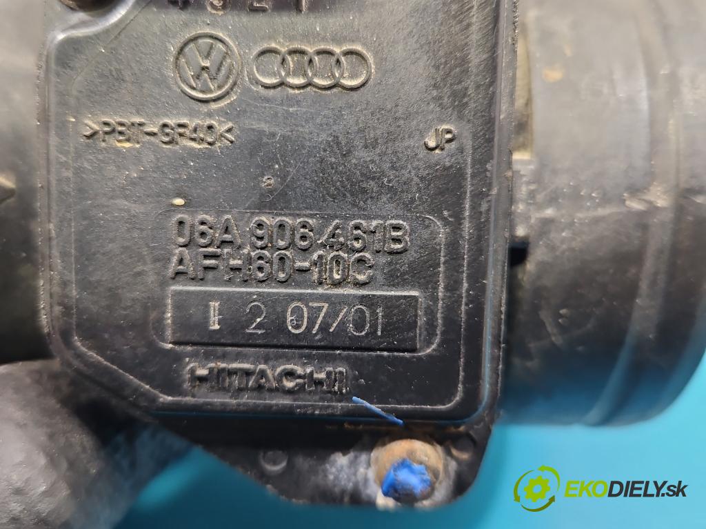 Vw Bora 1.6b 101 HP manual 74 kW 1595 cm3 4- průtokoměr: 06A906461B (Váha vzduchu)