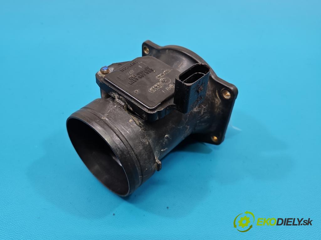 Vw Bora 1.6b 101 HP manual 74 kW 1595 cm3 4- průtokoměr: 06A906461B (Váha vzduchu)
