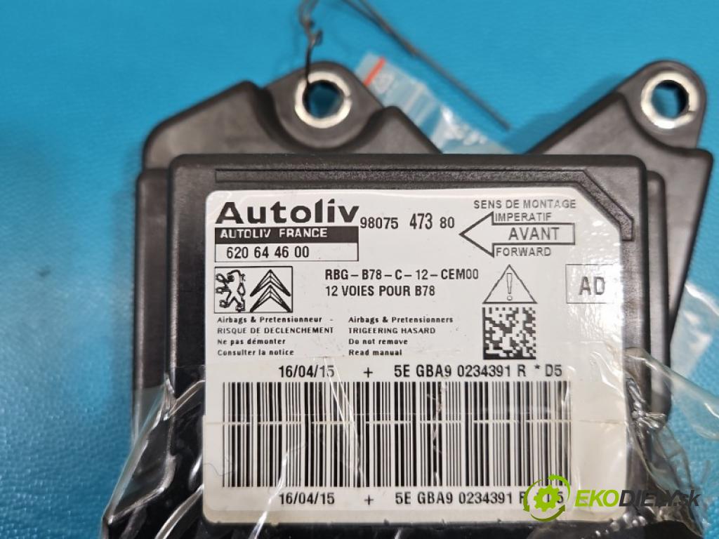 Citroen C4 Picasso II 2013-2019 1.6 hdi 120 hp automatic 88 kW 1560 cm3 5- řídící jednotka polštáře: 9807547380