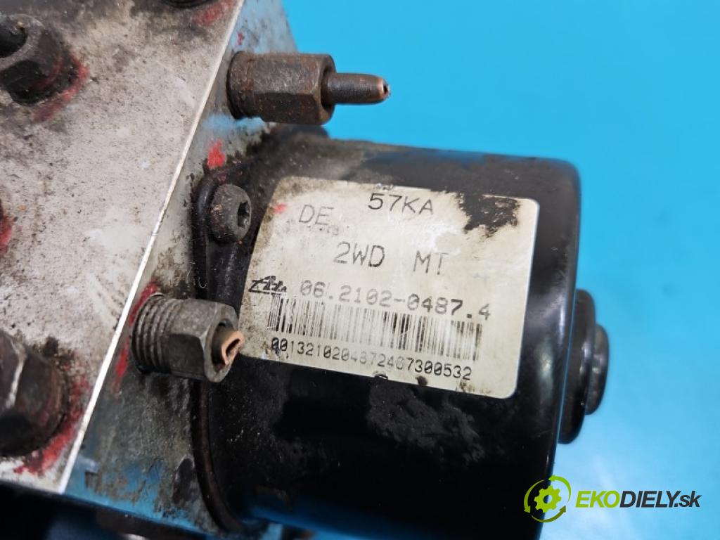 Suzuki Swift Mk6 2005-2010 1.6 16V 125 HP manual 92 kW 1586 cm3 3- čerpadlo abs 062109-06723 (Pumpa ABS)
