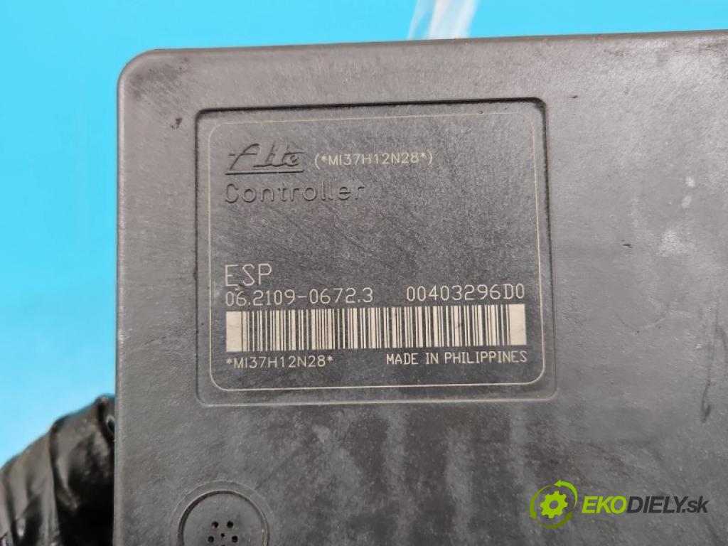 Suzuki Swift Mk6 2005-2010 1.6 16V 125 HP manual 92 kW 1586 cm3 3- čerpadlo abs 062109-06723 (Pumpa ABS)