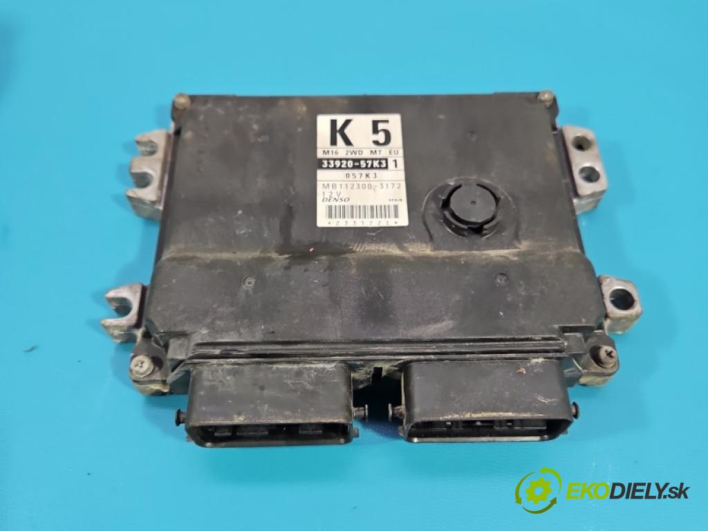 Suzuki Swift Mk6 2005-2010 1.6 16V 125 HP manual 92 kW 1586 cm3 3- riadiaca jednotka motora 33920-57K3