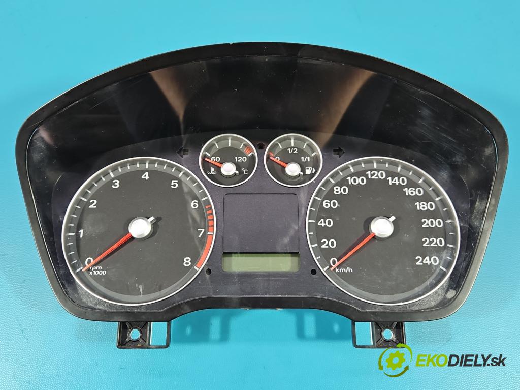 Ford Focus Mk2 2004-2011 1.6 16V 101 HP manual 74 kW 1596 cm3 3- prístrojovka/ budíky 4M5T-10849-EL (Prístrojová doska)