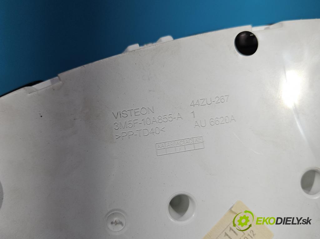 Ford Focus Mk2 2004-2011 1.6 16V 101 HP manual 74 kW 1596 cm3 3- prístrojovka/ budíky 4M5T-10849-EL (Prístrojová doska)