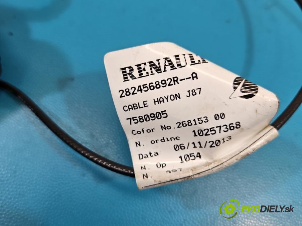 Renault Captur I 2013-2019 1.5 dci 90 HP manual 66 kW 1461 cm3 5- Zväzok: kufrové dvere zadné 282456892R