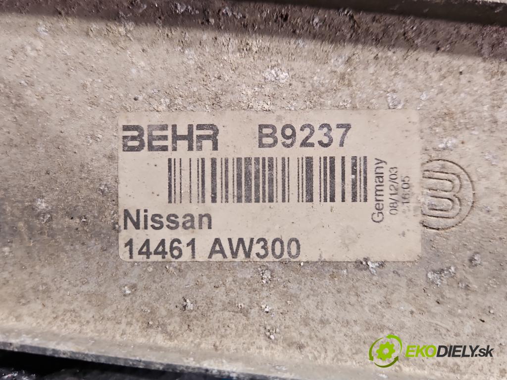 Nissan Primera P12 2001-2007 1.9 dci 120 HP manual 88 kW 1870 cm3 5- Intercooler 14461AW300 (Intercooler (chladič nasávaného vzduchu))