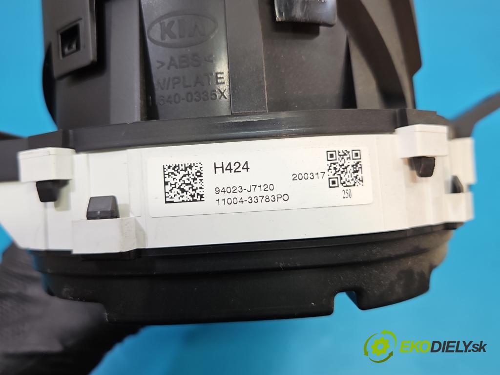 Kia Ceed III 2018- 1.6 CRDI 116 HP manual 85 kW 1598 cm3 5- prístrojovka/ budíky 94023-J7120 (Prístrojová doska)