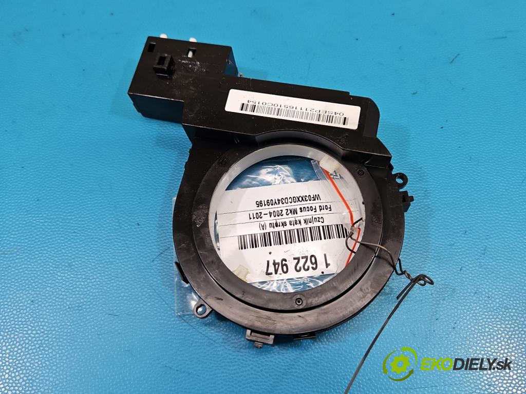Ford Focus Mk2 2004-2011 1.6 16V 101 HP manual 74 kW 1596 cm3 3- snímač uhla otočenie: 3M5T-3F818-AC