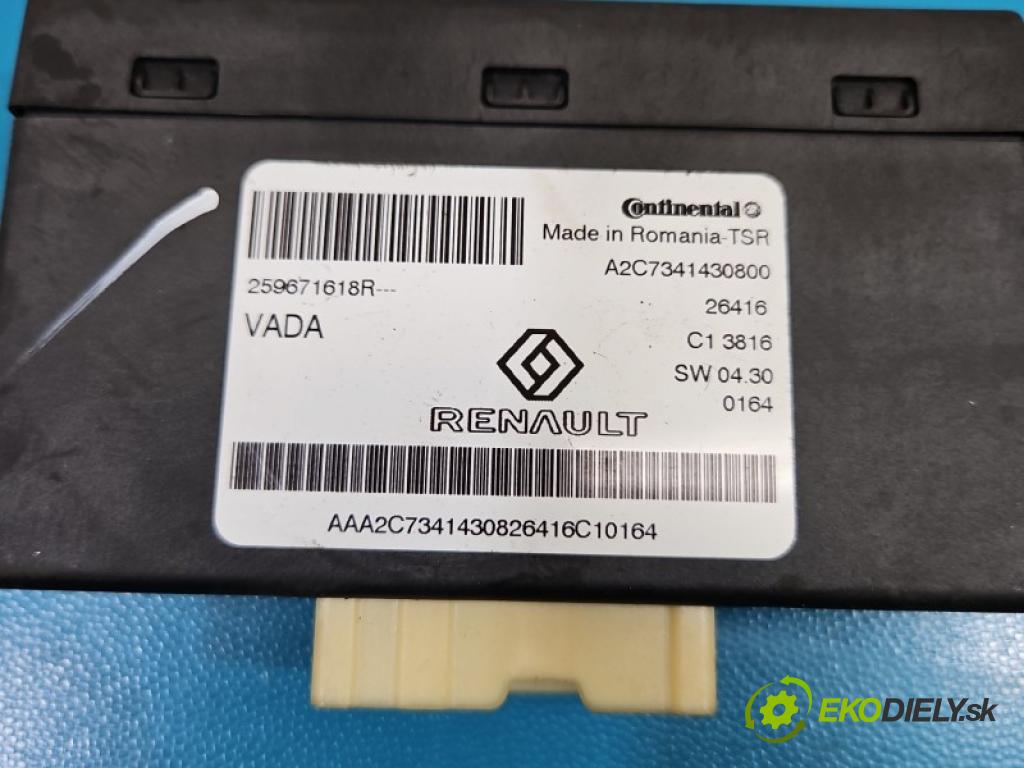 Renault Espace V 2014-2023 1.6 dci 160 hp automatic 118 kW 1598 cm3 5- řídící jednotka 259671618R