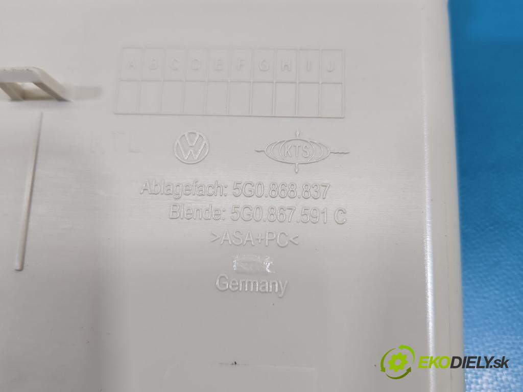 Vw Passat B8 2014- 2.0 tdi 190 hp automatic 140 kW 1968 cm3 5- světlo interiéru 5G0868837