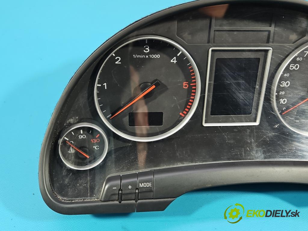 Audi A4 B6 2000-2004 2.5 tdi 163 HP automatic 120 kW 2496 cm3 5- prístrojovka/ budíky 8E0920900K (Prístrojová doska)