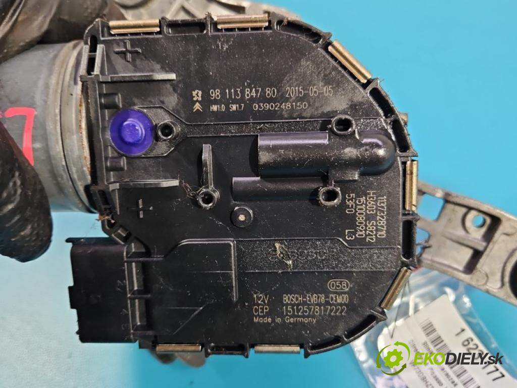 Citroen C4 Picasso II 2013-2019 1.6 hdi 120 HP automatic 88 kW 1560 cm3 5- motor stieračov predné 9811384780