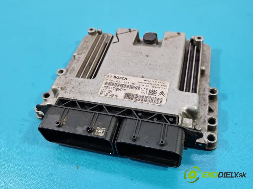 Citroen C4 Picasso II 2013-2019 1.6 hdi 120 HP automatic 88 kW 1560 cm3 5- riadiaca jednotka motora 0281031864