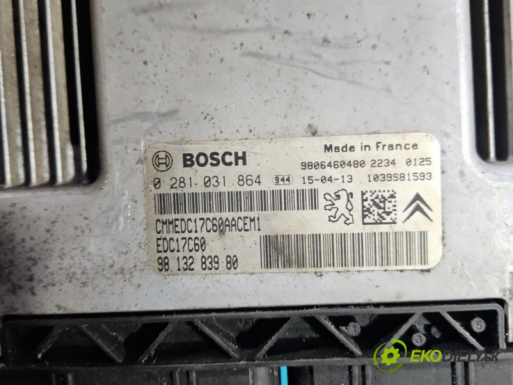 Citroen C4 Picasso II 2013-2019 1.6 hdi 120 HP automatic 88 kW 1560 cm3 5- riadiaca jednotka motora 0281031864