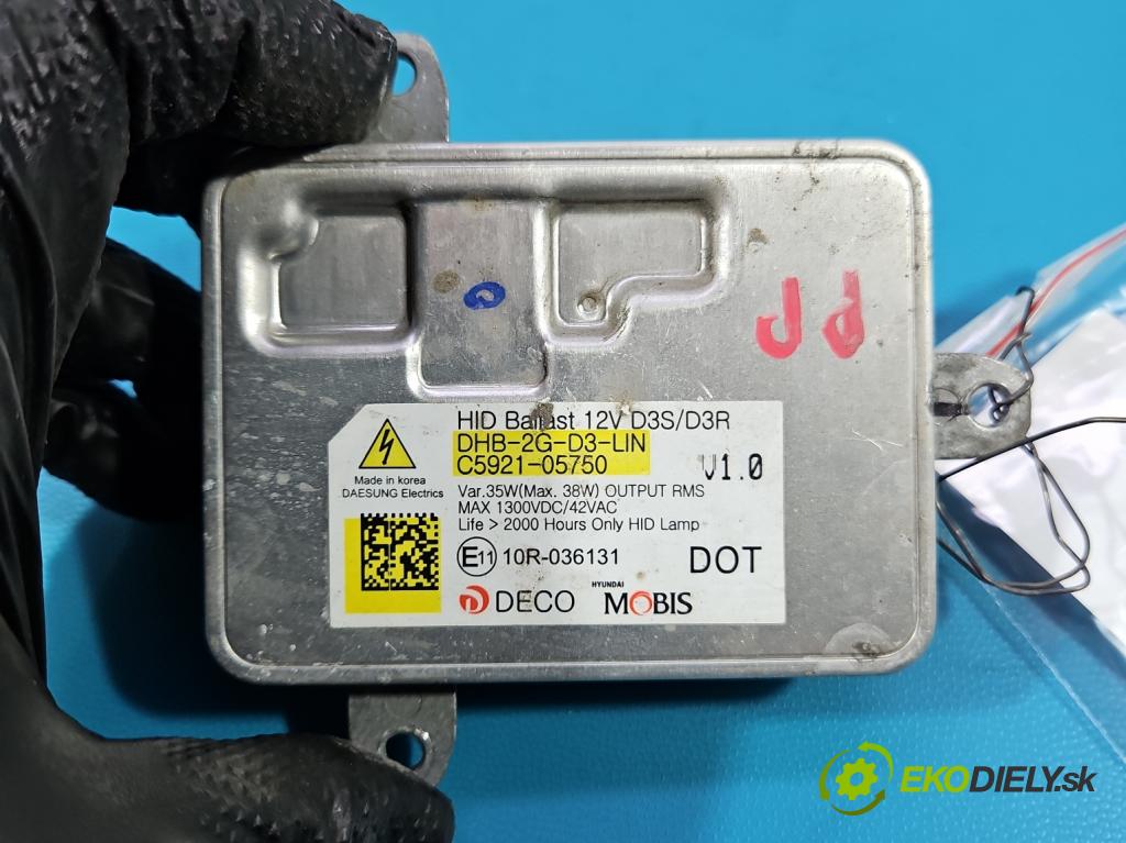 Kia Sorento III 2014-2020 2.0 crdi 185 HP automatic 136 kW 1995 cm3 5- střídač: xenon C5921-05750 (Riadiaca jednotka xenónu)